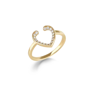 טבעת אלוריה זהב צהוב