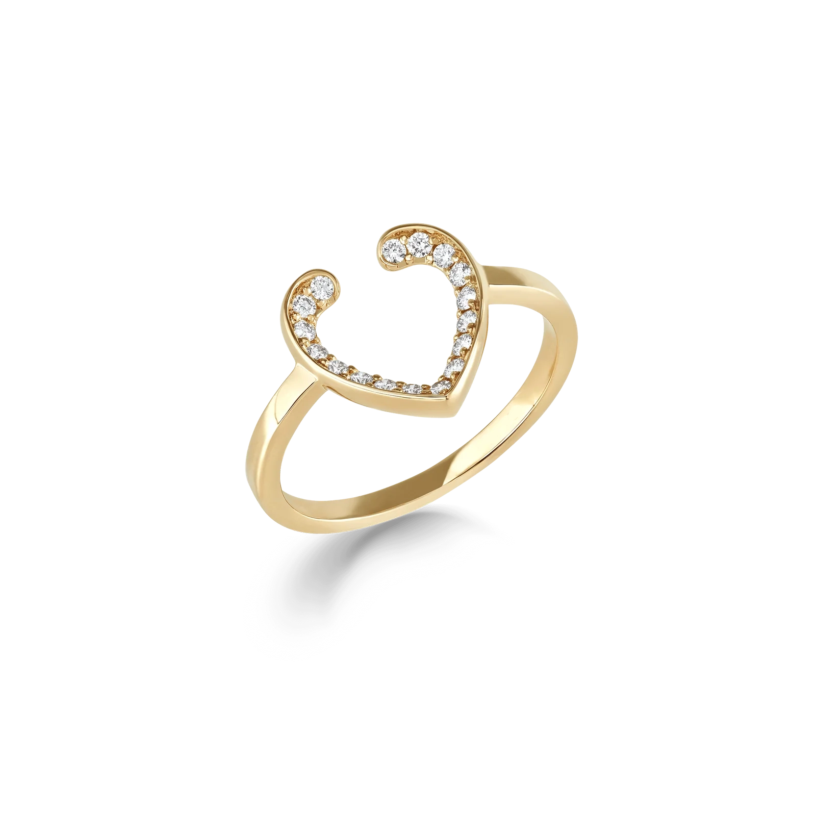 טבעת אלוריה זהב צהוב